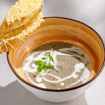 Грибной крем-суп в Чайхана Пахвала по цене 460 ₽