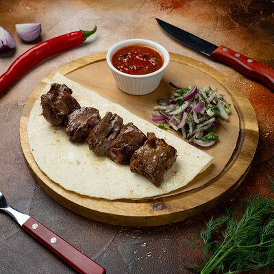 Шашлык из филе ягненка в Чебуречная & Шаурма по цене 820 ₽