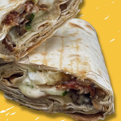 Шаурма Грибная с курицей (мега) в Doner duck по цене 579 ₽