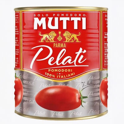 Томаты целые очищенные Mutti Pelati в Ченто пицца М7 по цене 2400 ₽