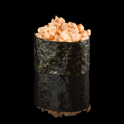 Гункан с креветкой в Вкус и лосось по цене 145