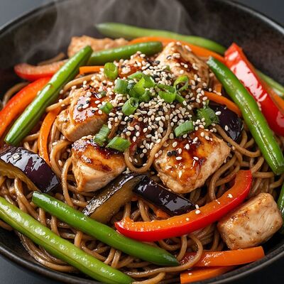 Вок с курицей в Бизон по цене 700 ₽