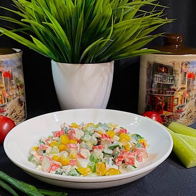 Салат крабовый в Туркестан №1 по цене 135 ₽