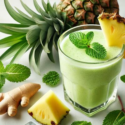 Смузи Освежающий ананасовый удар в Море на Патриках по цене 460