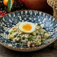 Оливье с индейкой в Дэда