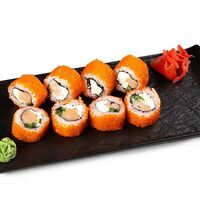 Калифорния с копченным лососем в MAHALLA