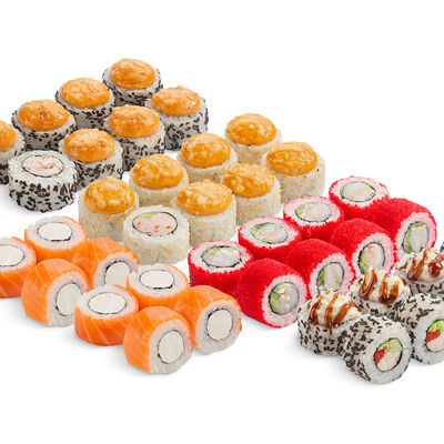 Сет Сити с белым соусом в MYBOX по цене 2030 ₽