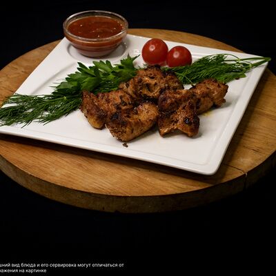 Шашлык из свинины в Три шампура по цене 410 ₽