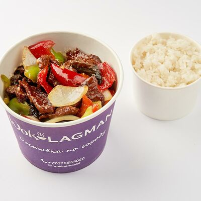 Тебан с говядиной в Wok Lagman по цене 3550 ₸