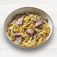 Паста с говядиной и перечным соусом в Перчини