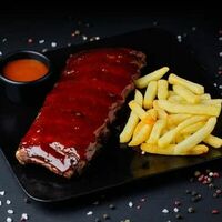 Ребра свиные BBQ в Mesto Sushi & Grill