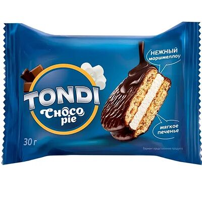 Tondi пирожные с маршмеллоу в глазури в Золотой лайм по цене 39 ₽