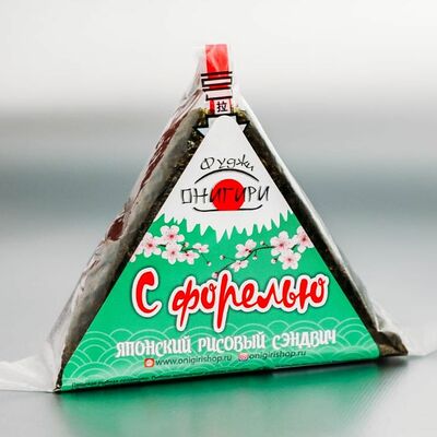 Онигири с форелью в Фуджи онигири по цене 70 ₽