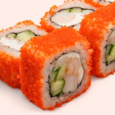 Ролл Калифорния с креветкой в Суши-Box по цене 560 ₽
