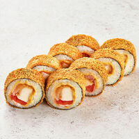 Темпура с курицей и беконом в Рокнроллы