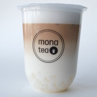 Латте с пудингом в Mona Tea по цене 450 ₽