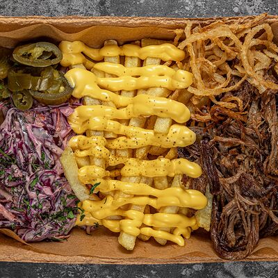 Meatbox с рваной говядиной в Мясоед по цене 1250 ₽