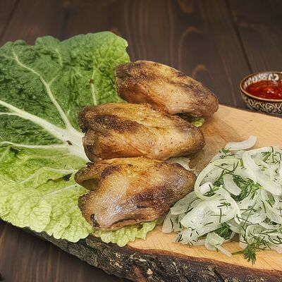 Шашлык из куриных крылышек в Тибон по цене 450 ₽