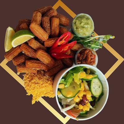 Сет-чуррос салатный в Churreria Comida Mexicana по цене 25 р.