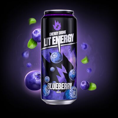 Lit energy с черничным вкусом в Другая шаурма по цене 200 ₽