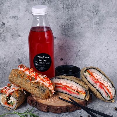 Комбо стрит-фуд Офигенное в SUSHIBOX по цене 929