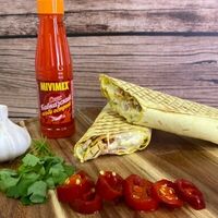 Большая острая шаурма со свининойв ШАУРМАSTER