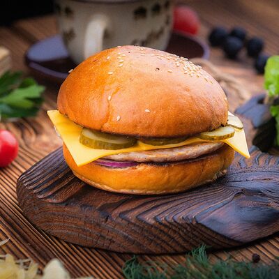 Бургер с курицей Лиходей в Дон Бургер по цене 315 ₽