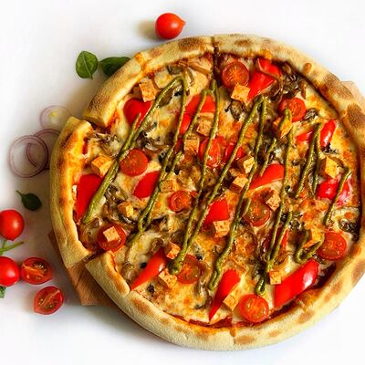 С вешенками и тофу в Вместе Pizza по цене 450 ₽