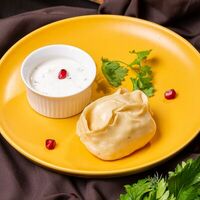 Манты с тыквой в Чайхана VKUS Востока