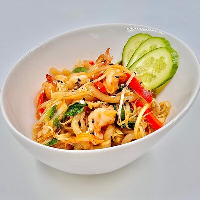 Лапша с креветками в Суши и Роллы Ли по цене 570 ₽