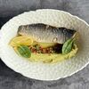 Сибас с картофельно-шпинатным пюре и овощной сальсой в Vivant по цене 1250