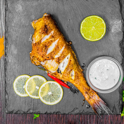 Окунь в Lounge-Café Marrakech по цене 430 ₽