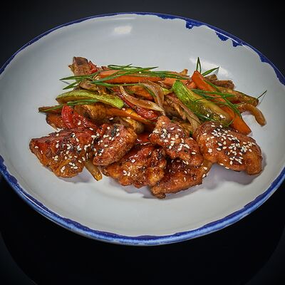 Овощи Хибачи в ЛукоСу по цене 605 ₽