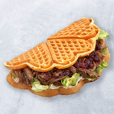 Яе Нордик биф на сырном в Vaffel Норвежские вафли по цене 600 ₽