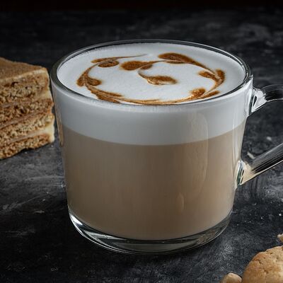 Латте Декаф в Baggins Coffee по цене 270 ₽