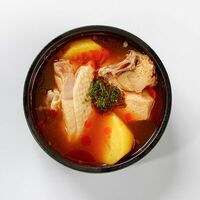 Куриный суп с фермерским цыпленкомв Ched