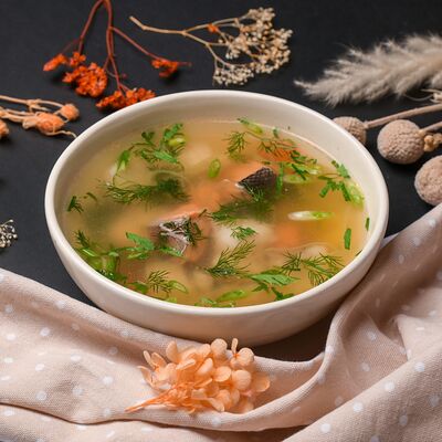 Уха в Вкусно и сытно по цене 400 ₽