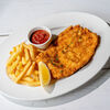 Куриный шницель с картофелем фри в Перчини по цене 790