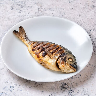 Дорадо на углях в Ресторан Арбат по цене 990 ₽