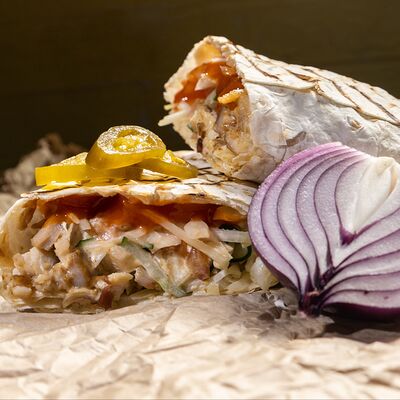 Шаурма мексиканская в Сальмаидрис по цене 490 ₽