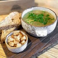 Суп Бродо ди Полло в Кастельсардо