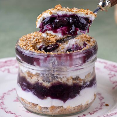 Черничный десерт 