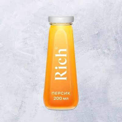 Сок Рич персик стекло 0,2 в Vaffel по цене 259 ₽