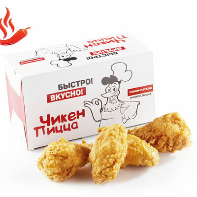 Крылья Чикен 4 шт в Чикен Пицца по цене 242 ₽
