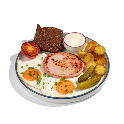 Большой русский завтрак в Здрасте по цене 1050 ₽