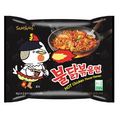 Samyang лапша рамэн со вкусом острой курицы бульдакв Sweet Lavka по цене 620 ₽