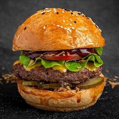 BBQ-бургер в BurgerSpot по цене 755 ₽