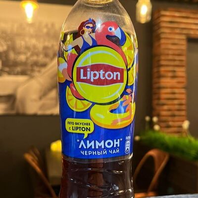 Чай Lipton черный с лимоном в Артель по цене 150 ₽