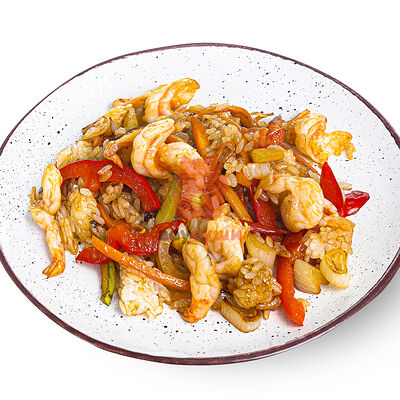 Рис с креветками в Ваусуши по цене 451 ₽