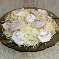 Паста с курицей и грибами в Гриль Бургер